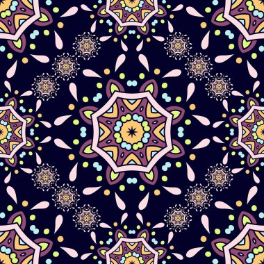 güzel retro seamless modeli 