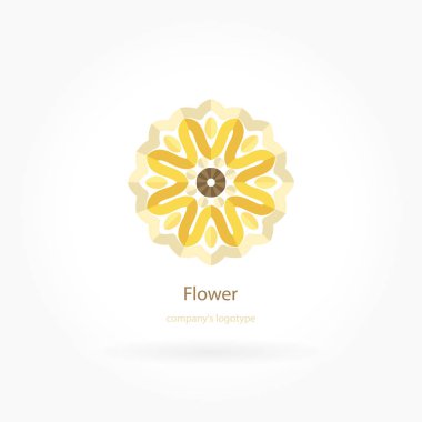 Vintage güzel dairesel logo