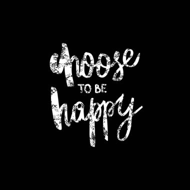 Mutlu harflerle olmak tercih