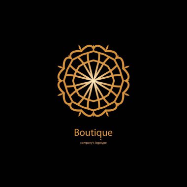  Bir çiçek şeklinde logo 