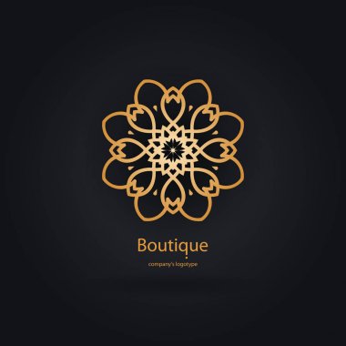  Bir çiçek şeklinde logo 