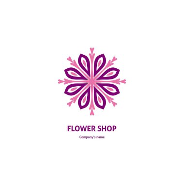 Vintage güzel dairesel logo