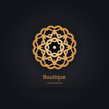  Bir çiçek şeklinde logo 