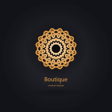  Bir çiçek şeklinde logo 