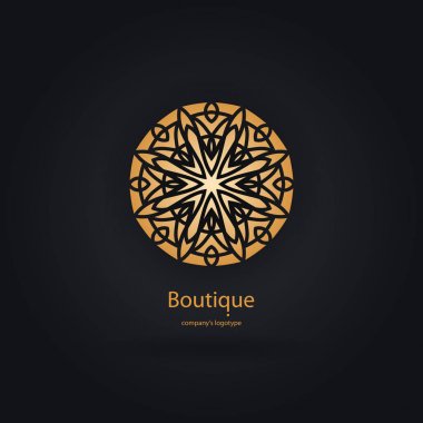  Bir çiçek şeklinde logo 