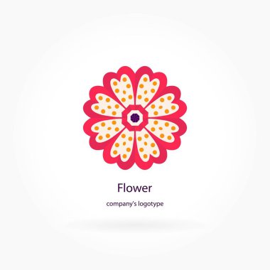 Vintage güzel dairesel logo