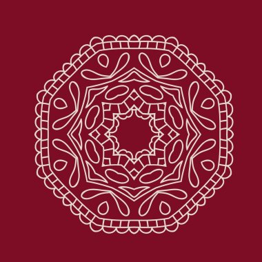 Etnik süslü öğesi 