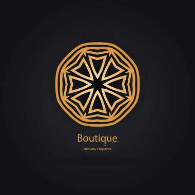  Bir çiçek şeklinde logo 