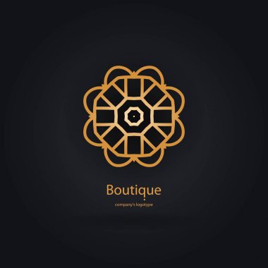  Bir çiçek şeklinde logo 