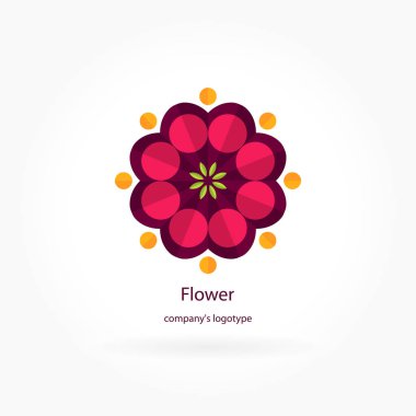 Vintage güzel dairesel logo