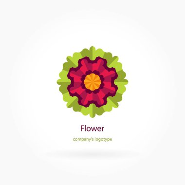 Vintage güzel dairesel logo