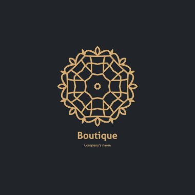  Bir çiçek şeklinde logo 