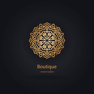  Bir çiçek şeklinde logo 