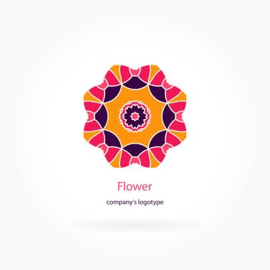 Vintage güzel dairesel logo