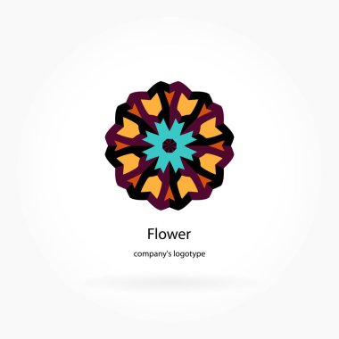 Vintage güzel dairesel logo