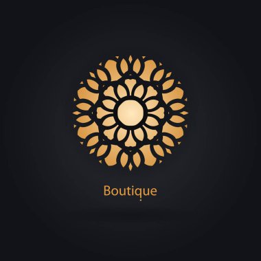  Bir çiçek şeklinde logo 