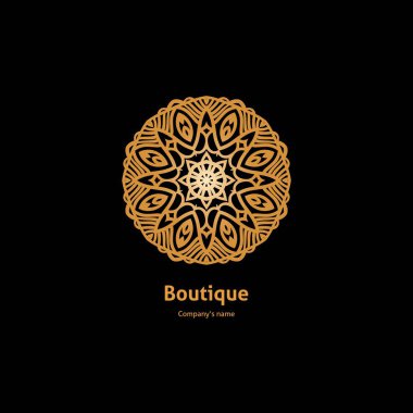  Bir çiçek şeklinde logo 