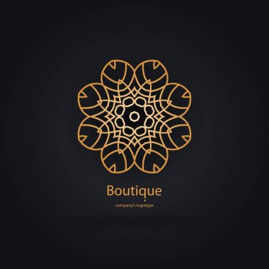  Bir çiçek şeklinde logo 