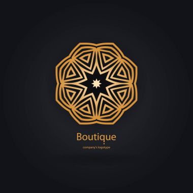  Bir çiçek şeklinde logo 