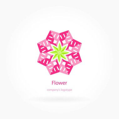 Vintage güzel dairesel logo