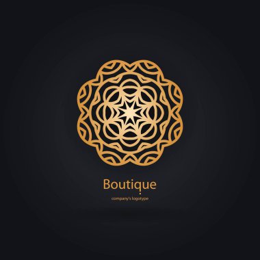  Bir çiçek şeklinde logo 