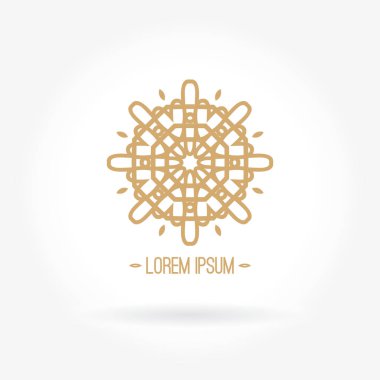  Bir çiçek şeklinde logo 