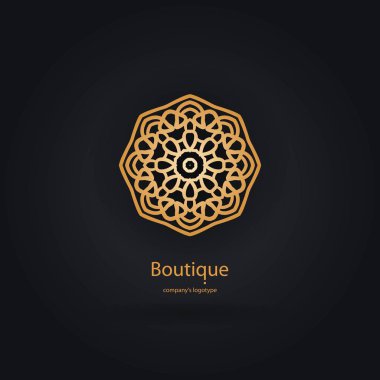  Bir çiçek şeklinde logo 