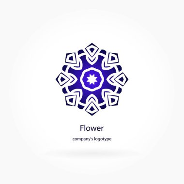 Vintage güzel dairesel logo