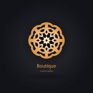  Bir çiçek şeklinde logo 