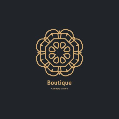  Bir çiçek şeklinde logo 