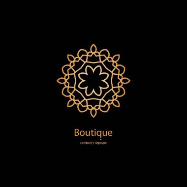  Bir çiçek şeklinde logo 