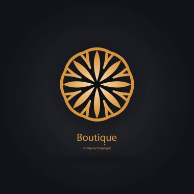  Bir çiçek şeklinde logo 