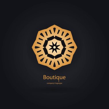  Bir çiçek şeklinde logo 