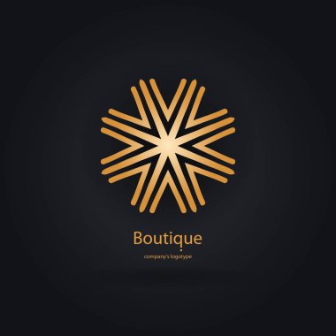  Bir çiçek şeklinde logo 