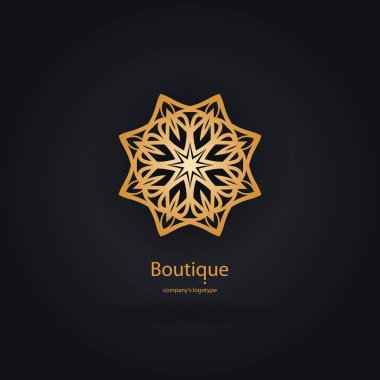  Bir çiçek şeklinde logo 