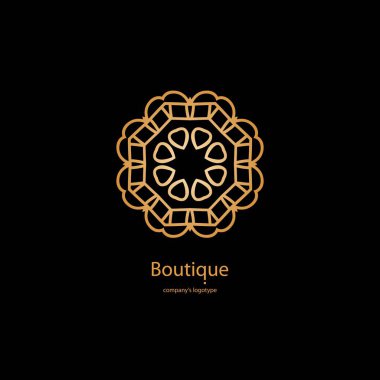  Bir çiçek şeklinde logo 