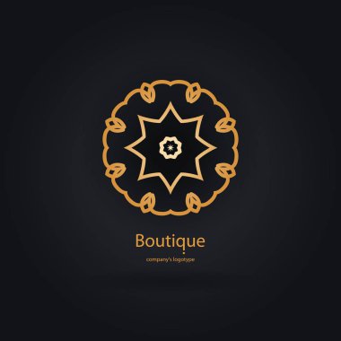  Bir çiçek şeklinde logo 