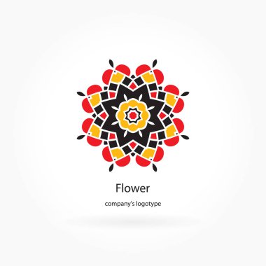 Vintage güzel dairesel logo