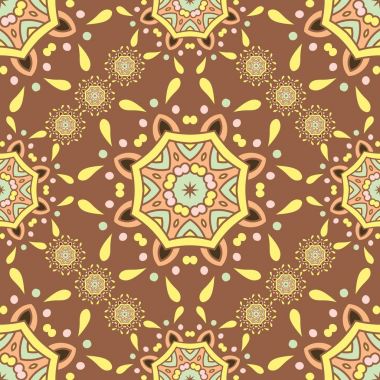 güzel retro seamless modeli 