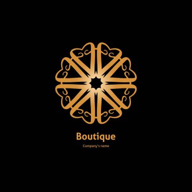  Bir çiçek şeklinde logo 