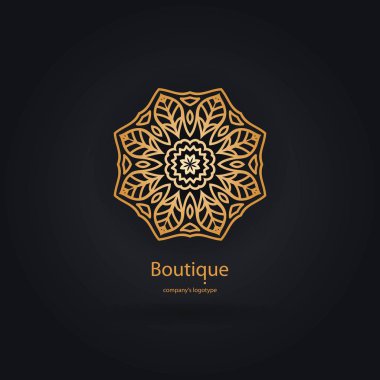  Bir çiçek şeklinde logo 