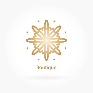  Bir çiçek şeklinde logo 