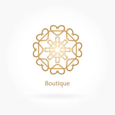  Bir çiçek şeklinde logo 