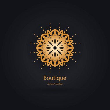  Bir çiçek şeklinde logo 