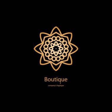  Bir çiçek şeklinde logo 