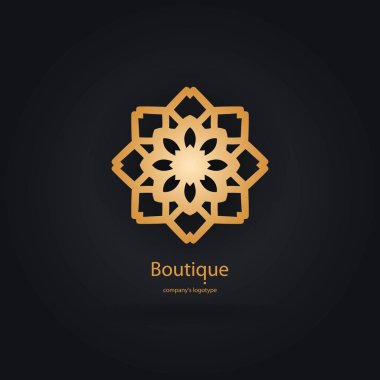  Bir çiçek şeklinde logo 