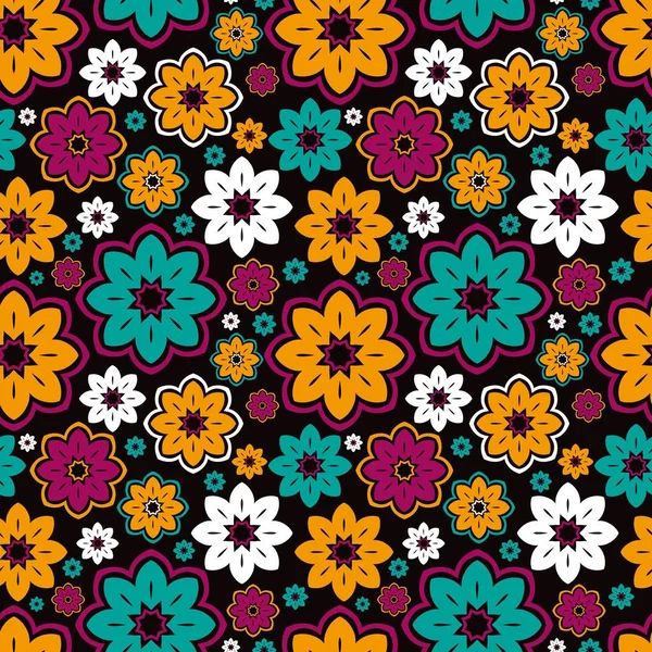 Sorunsuz floralr desen