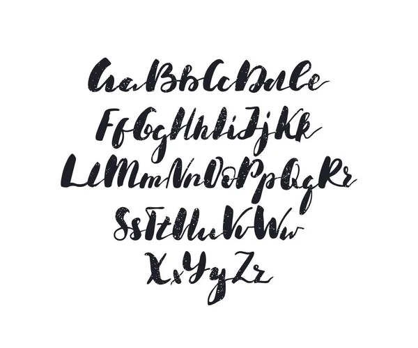 Англійського алфавіту чорно-білі — стоковий вектор