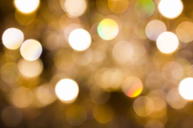 Kıvılcım ve parlaklık renkli parlayan bokeh ışık renkli