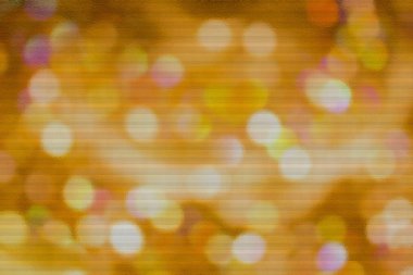 Doku altın bokeh ışık kutlama olay gece 